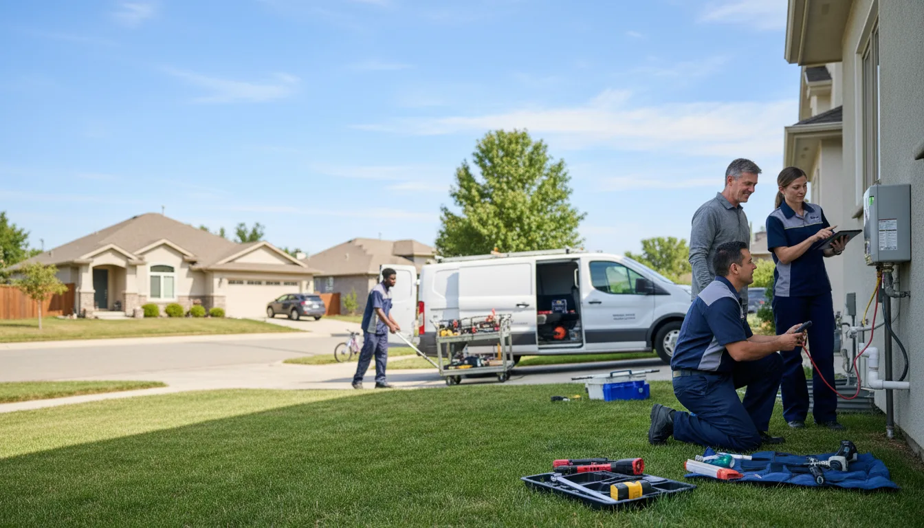 Tankless water heater service in Zieglerville, PA